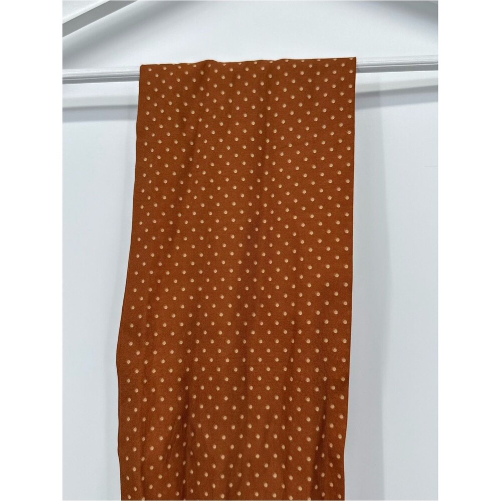 Jim Renoir Vintage Polka Dot Scarf Thin Lightweight Hair Accessory Tie Gim - Picture 5 of 8